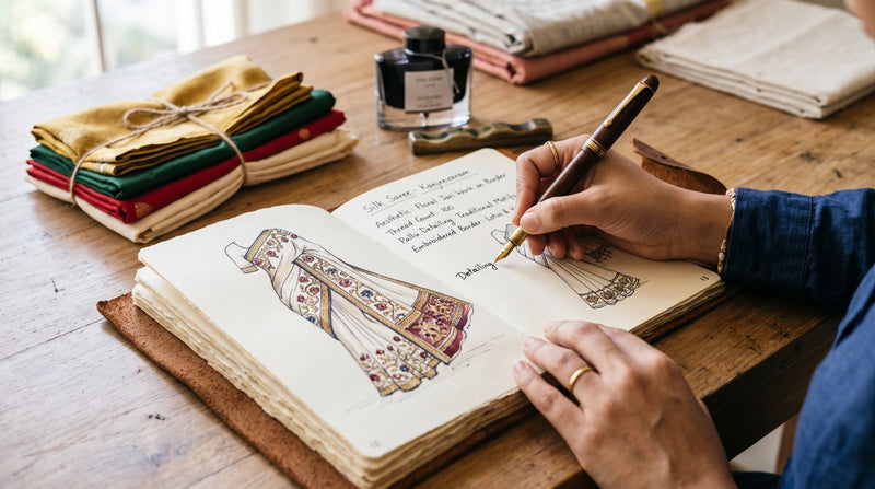 Pratichayya: Timeless Silk & Cotton A Story Woven from Passion, Identity, and Every Woman’s Reflection