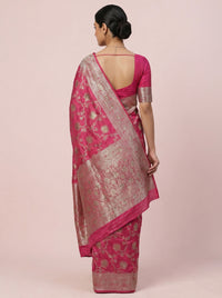 The Opulent Full Zari Work Silk Saree thumbnail