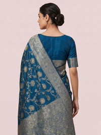 The Opulent Full Zari Work Silk Saree thumbnail