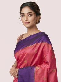 The Heritage Meenakari & Dual Zari Butta Saree thumbnail
