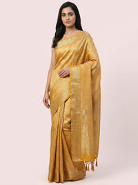 The Timeless Sheen Self-Woven Kanjivaram Tissue Silk Saree thumbnail