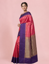 The Heritage Meenakari & Dual Zari Butta Saree thumbnail