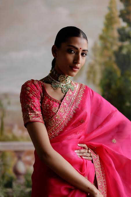 Handwoven Chanderi Cotton Saree